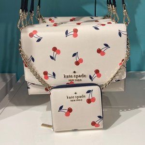 Kate Spade Carson Convertible Crossbody & Kate Spade Small Zip Around Bifold Wal